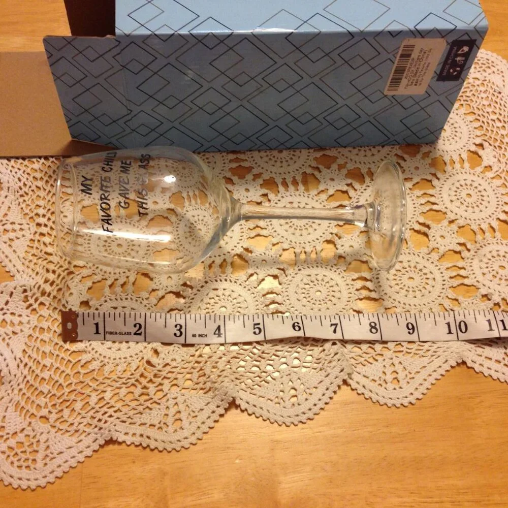 Gift Idea - Mother's Day or birthday Wine Glass